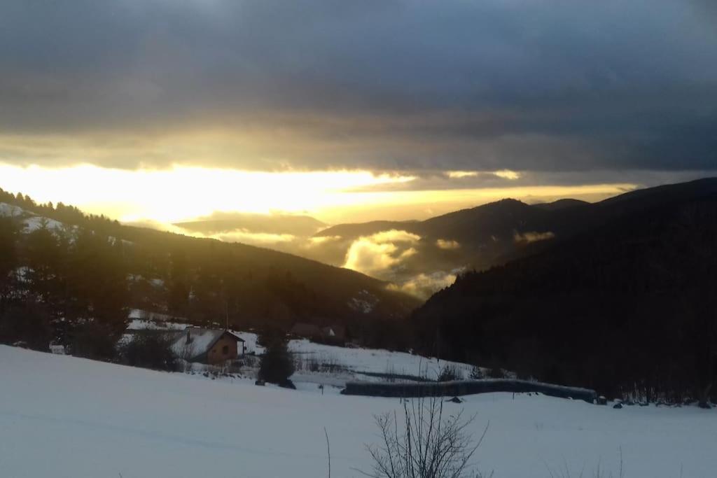 Un Coin De Montagne Apartman Linthal Kültér fotó